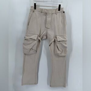 Cromwell Valley cream cargo pants size‎ xs